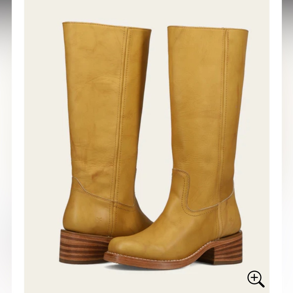 Women's Tan Leather Boots